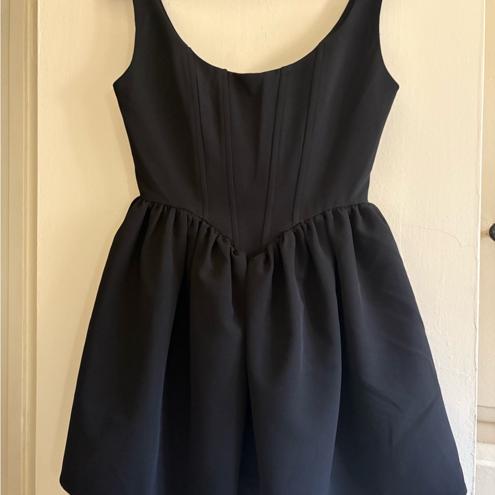 Elegant Black Mini Dress